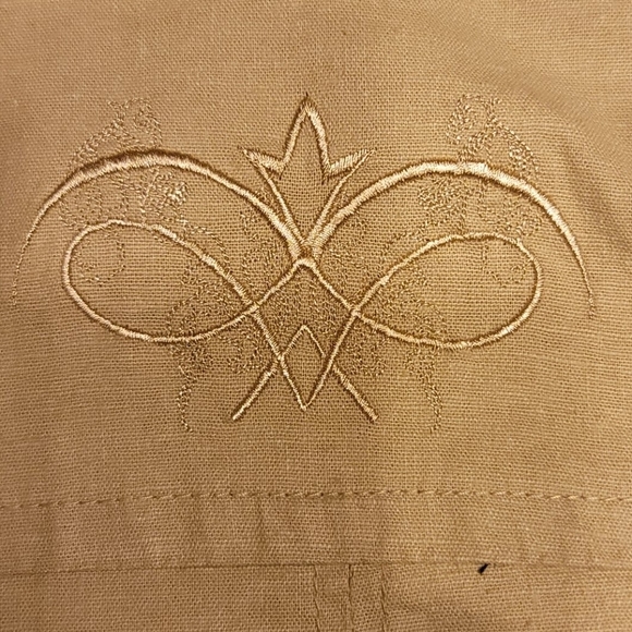 J. Mclaughlin Linen Button Up Shirt Jacket Sz M - Picture 12 of 13